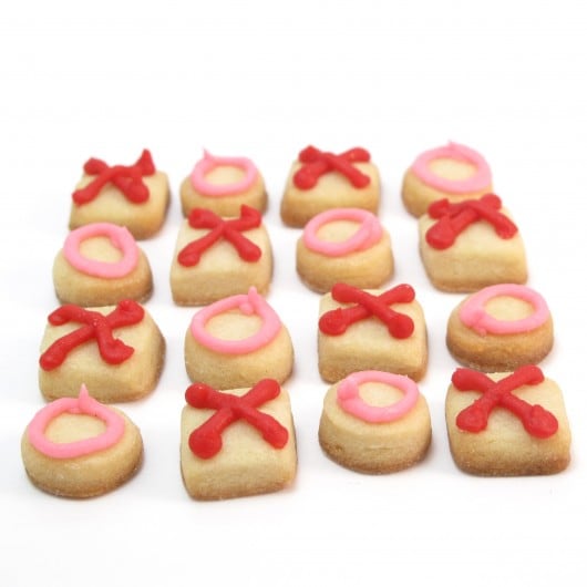 x and o cookie bites