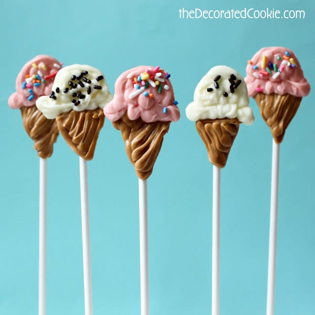 ice cream candy pops