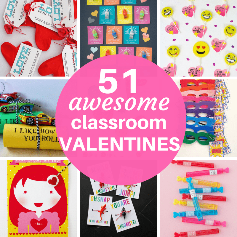 A Roundup Of Valentine s Day School Card Ideas For Kids Classroom Parties 