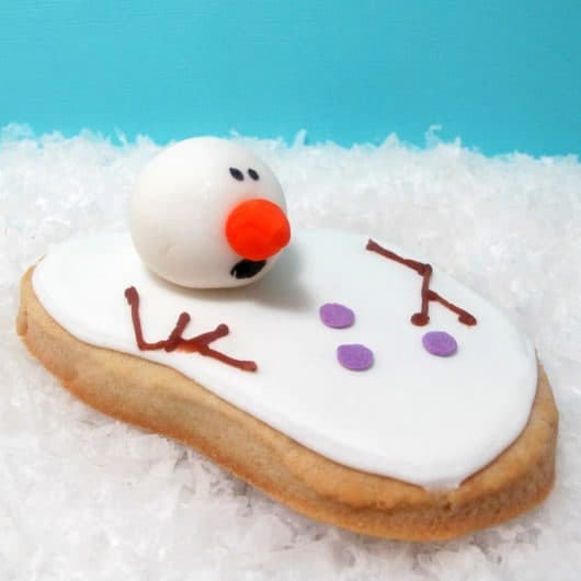 Melting snowman cookies! The ORIGINAL melted snowman cookies.
