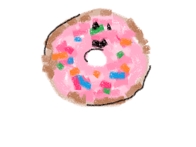 Doughnut art: Donuts painted by famous artists. (Or so imagined.)