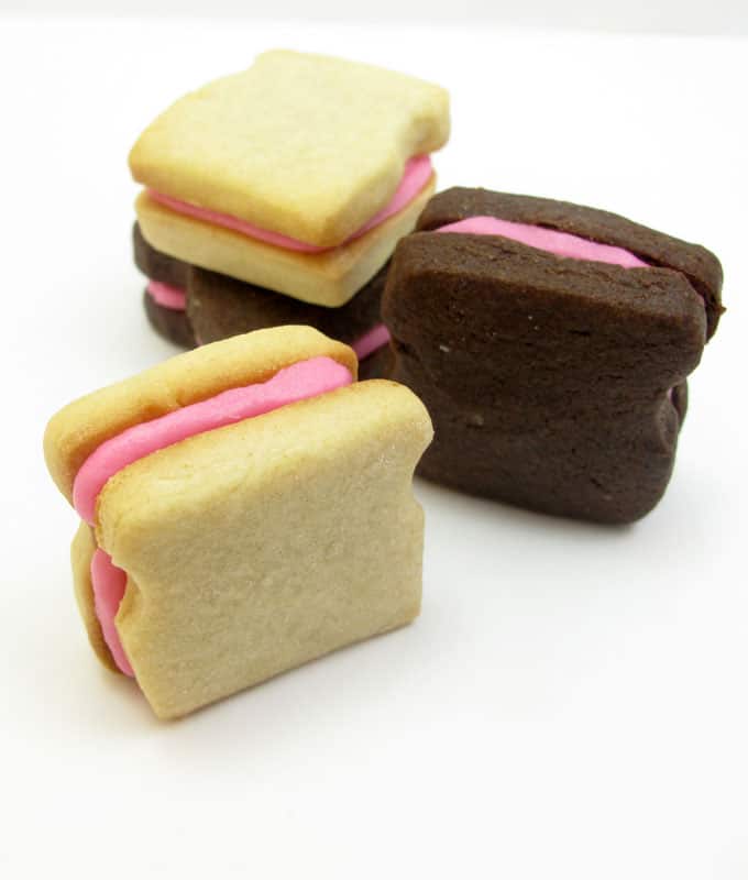 "sandwich" sandwich cookies by the decorated cookie 