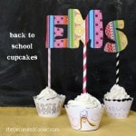 back to school cupcakes