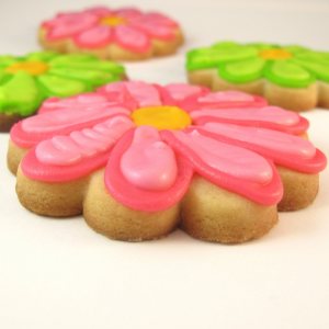 flower cookies 