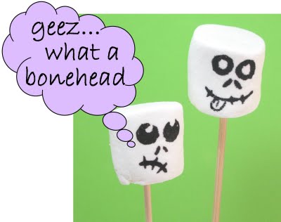 marshmallow skeletons 
