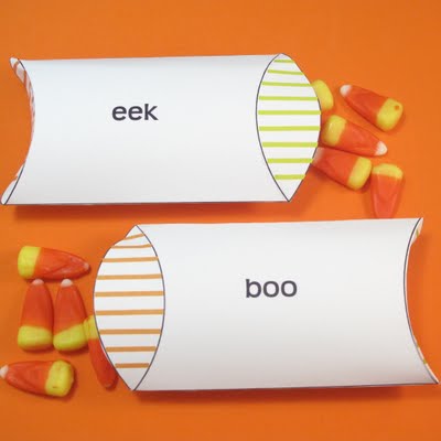 candy corn favors for Halloween