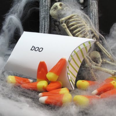 candy corn favors for Halloween