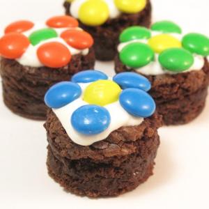 easy brownie daisy bites 