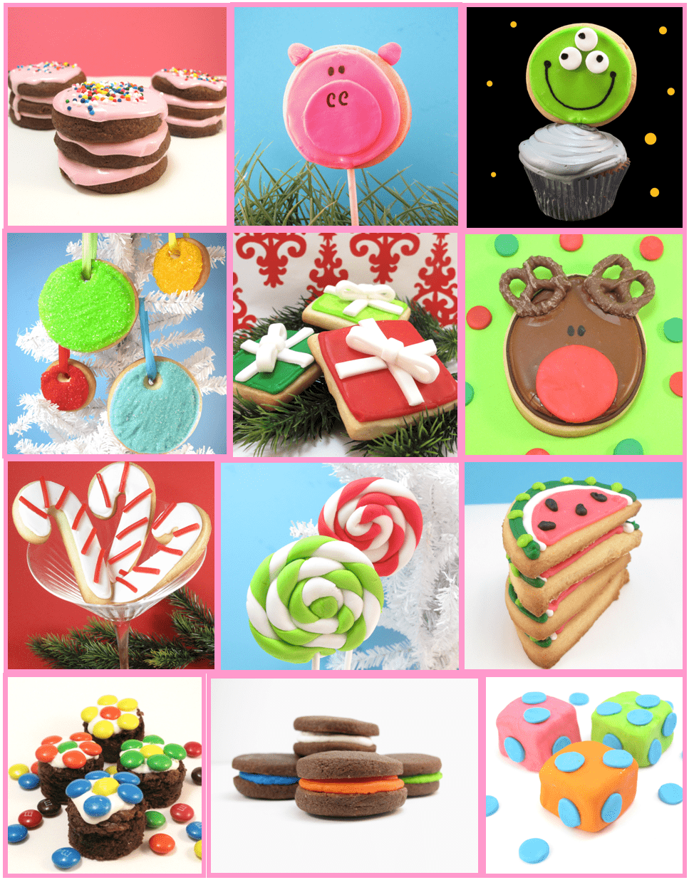 1000 ideas for decorating cupcakes, cookies and cakes - The