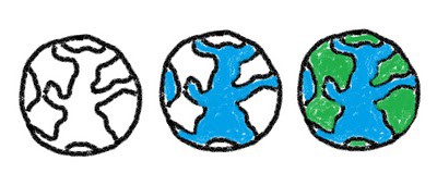 Earth day marshmallows how to draw Earth