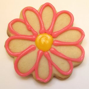flower cookies 