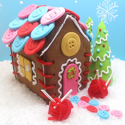 gingerbread sewing cottage