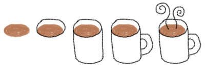  how to draw hot cocoa 