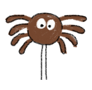 chocolate spider pops for Halloween 