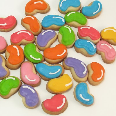 jelly bean cookies - the decorated cookie