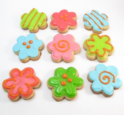 flower cookie bites