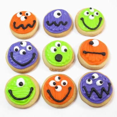 monster face cookies