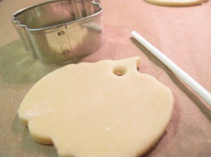 pumpkin cookies placecards 