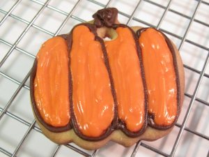 pumpkin cookies placecards 