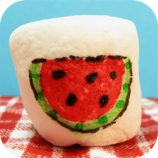 bbq marshmallows food art - the decorated cookie