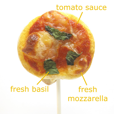 pizza pops-- pizza on a stick 