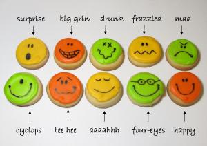 smiley face cookies 