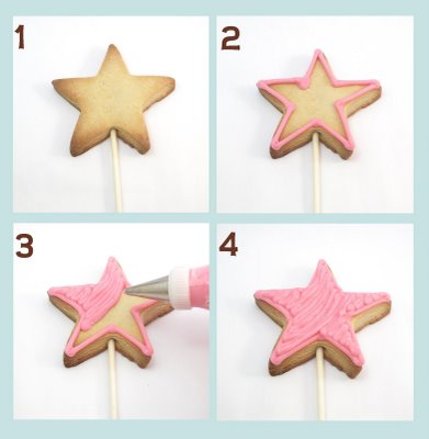 fairy wand cookies