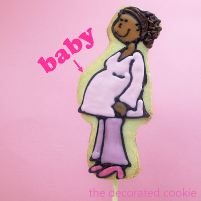 baby shower cookies