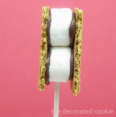 s'mores on a stick