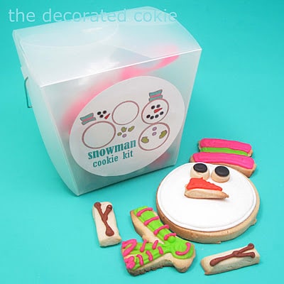 assemble-your-own-snowman cookie gift