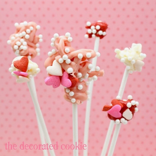 kid-friendly candy pops for Valentine's Day 