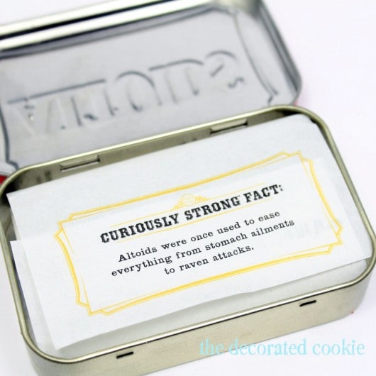 mint chocolate Altoids® cookies... with Wrigley candy