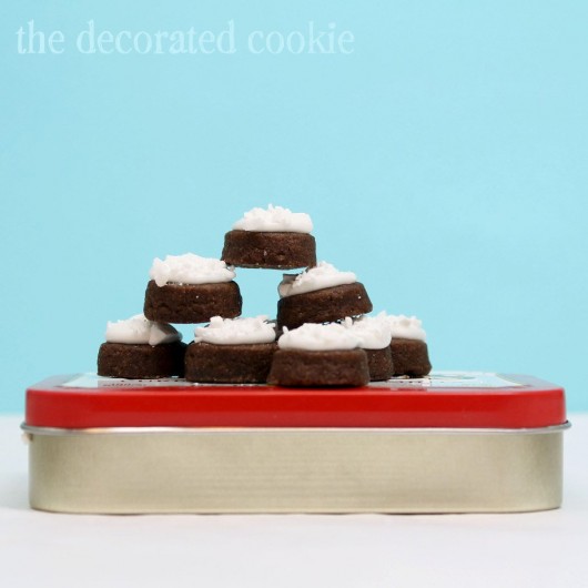 mint chocolate Altoids® cookies... with Wrigley candy