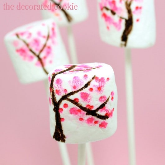 cherry blossom marshmallows 