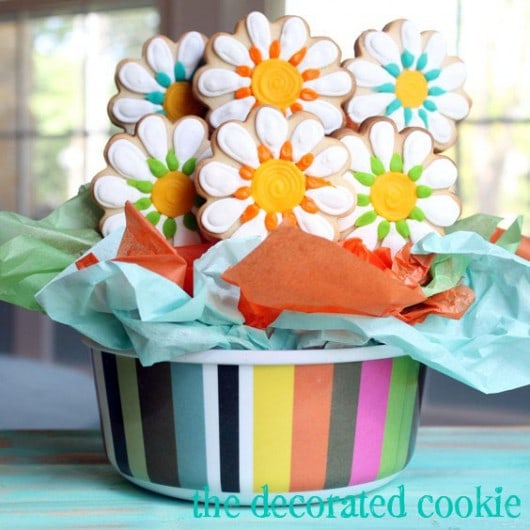 how to make a cookie arrangement