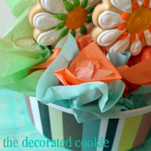 How to Make a Cookie Bouquet