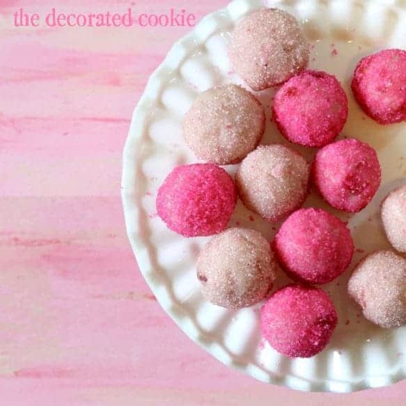 strawberry truffles 