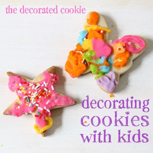 cookie decorating with kids