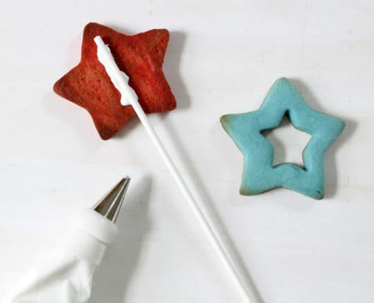 POP ROCKS STAR COOKIES, sandwich cookies for 4th of July dessert