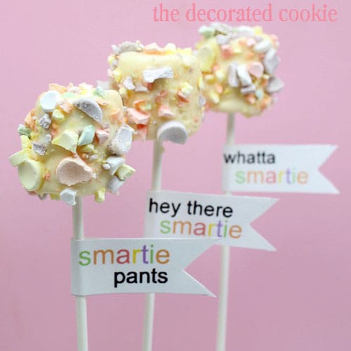 Smartie Pants Cookie – Confetti Sweets