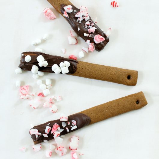 gingberbread cookie sticks - gingerbread stir sticks 