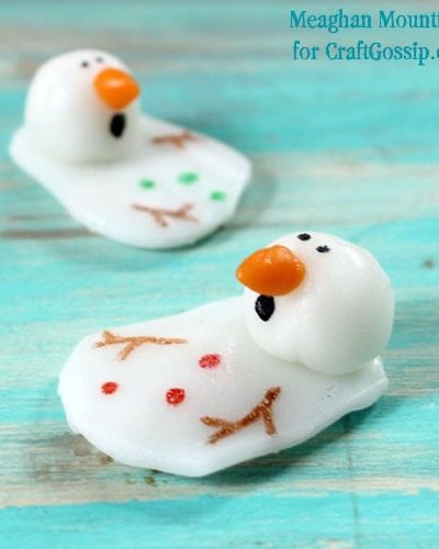 Airheads melting snowman candy