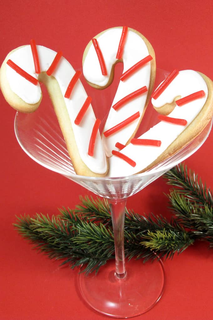 candy cane cookies