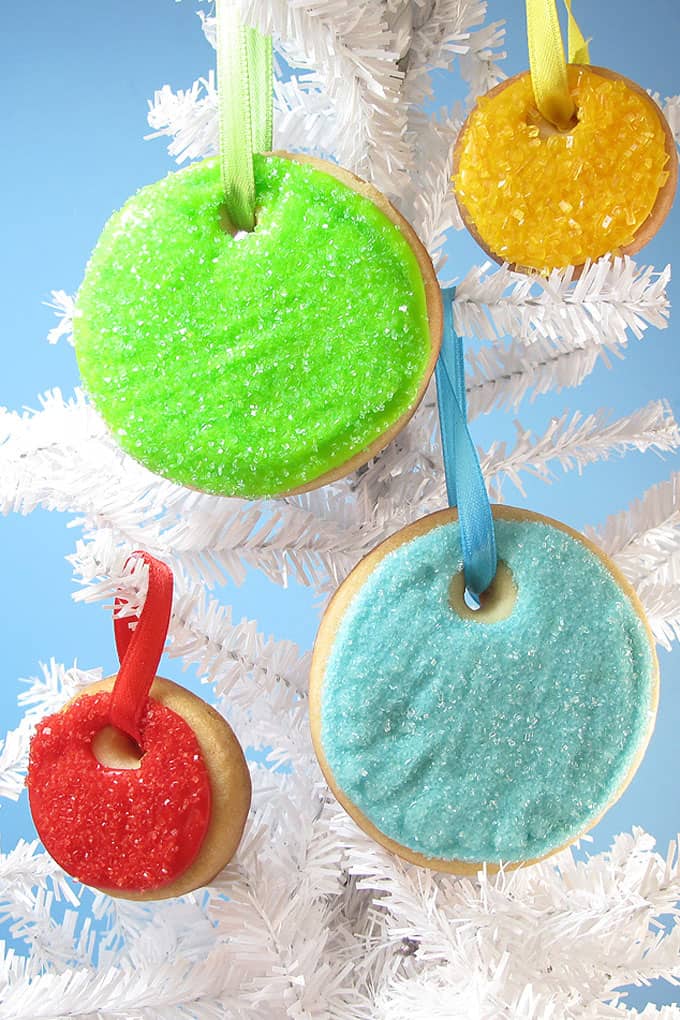 Christmas ornament cookies