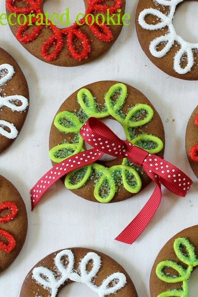 gingerbread cookie rings