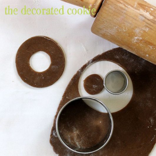 gingerbread cookie rings 