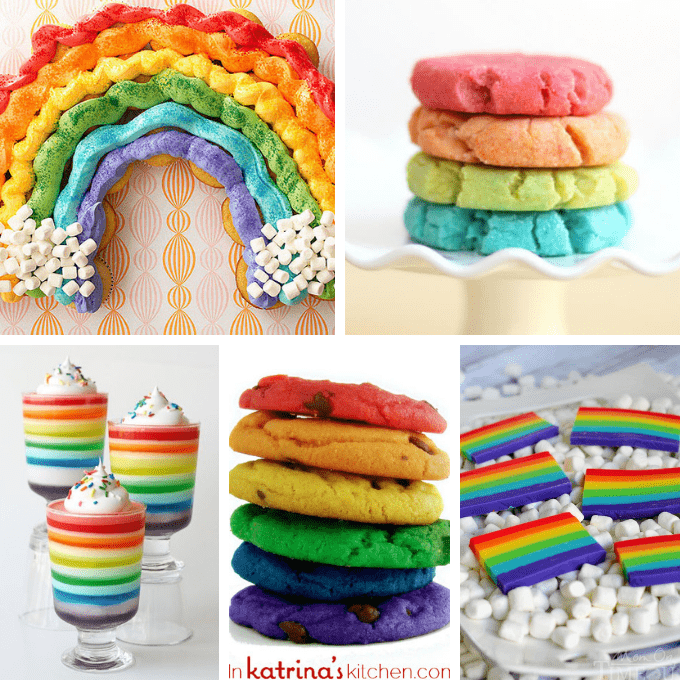 rainbow party food ideas