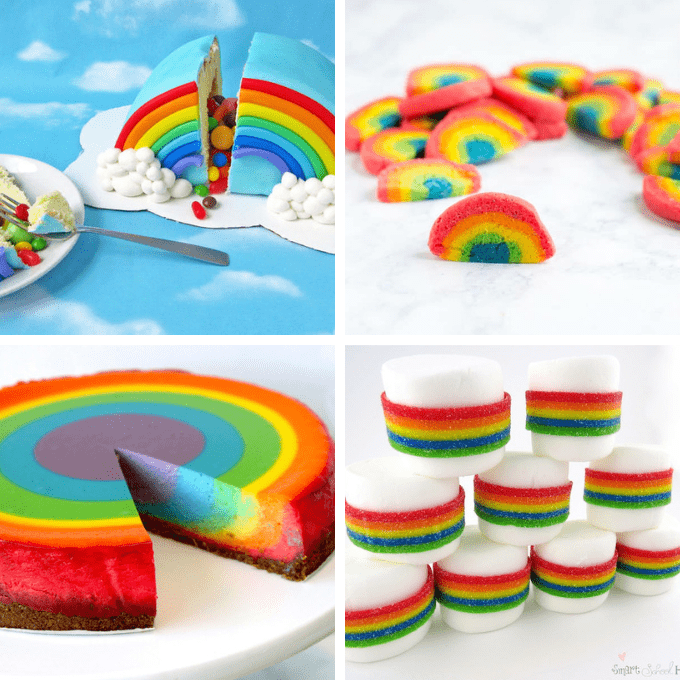 rainbow party food