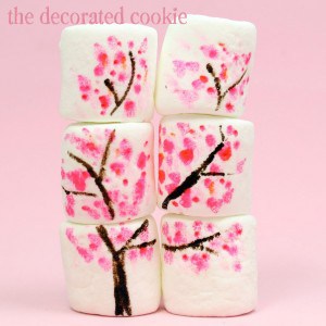 cherry blossom marshmallows 