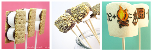 S'mores pops